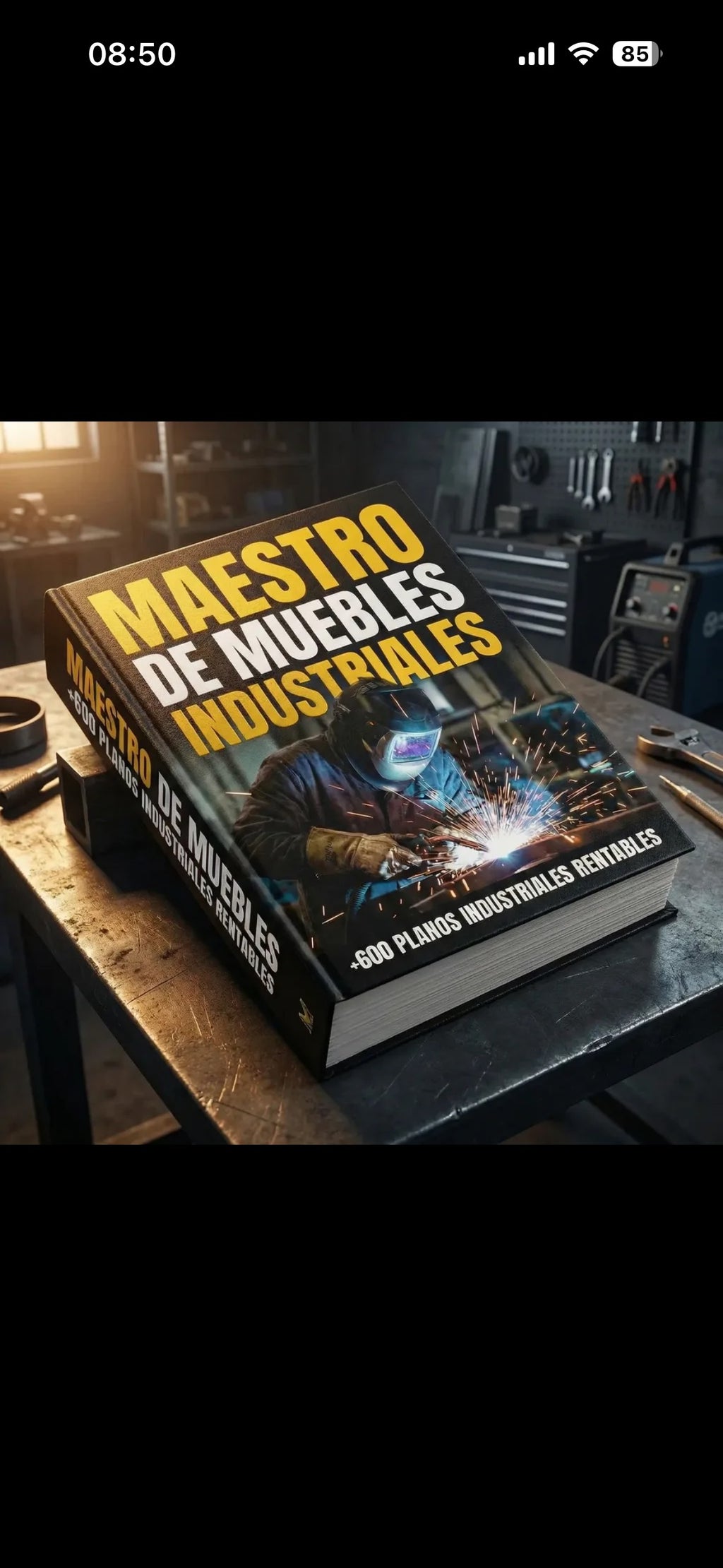 Ebook Maestro del Mueble Industrial +PLUS Maquinas de Gym rentables + 5 BONOS • Entrega digital inmediata (PDF)