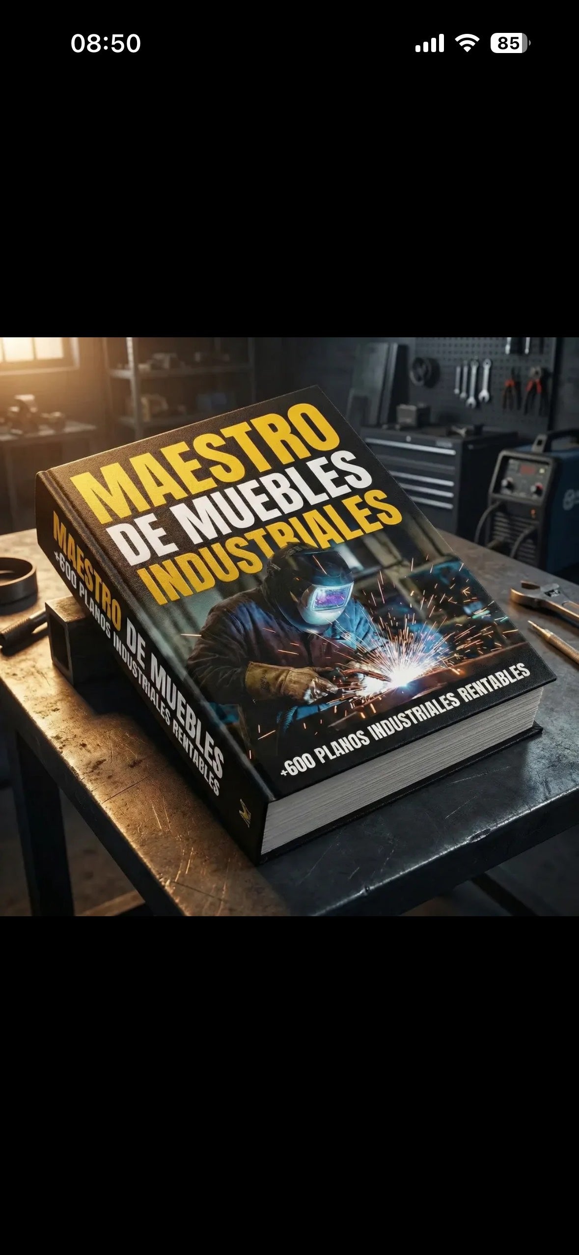 Ebook Maestro del Mueble Industrial +PLUS Maquinas de Gym rentables + 5 BONOS • Entrega digital inmediata (PDF)